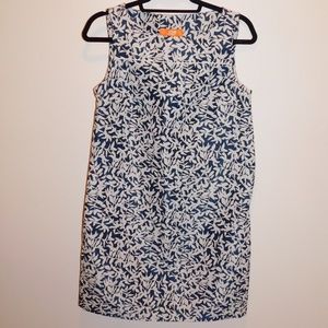 Joe Fresh Blue & White Sheath Dress